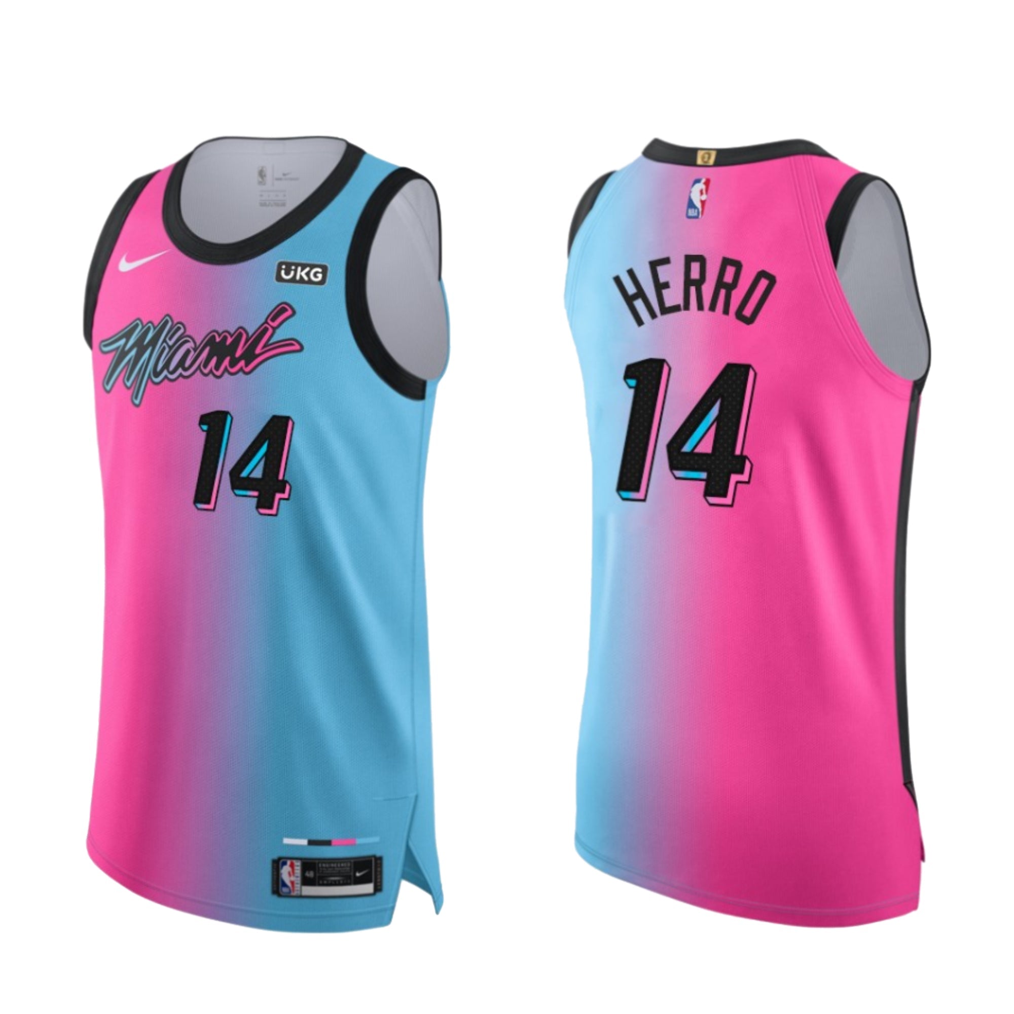 NBA Tyler Herro Miami Heat 14 Jersey The Jersey King