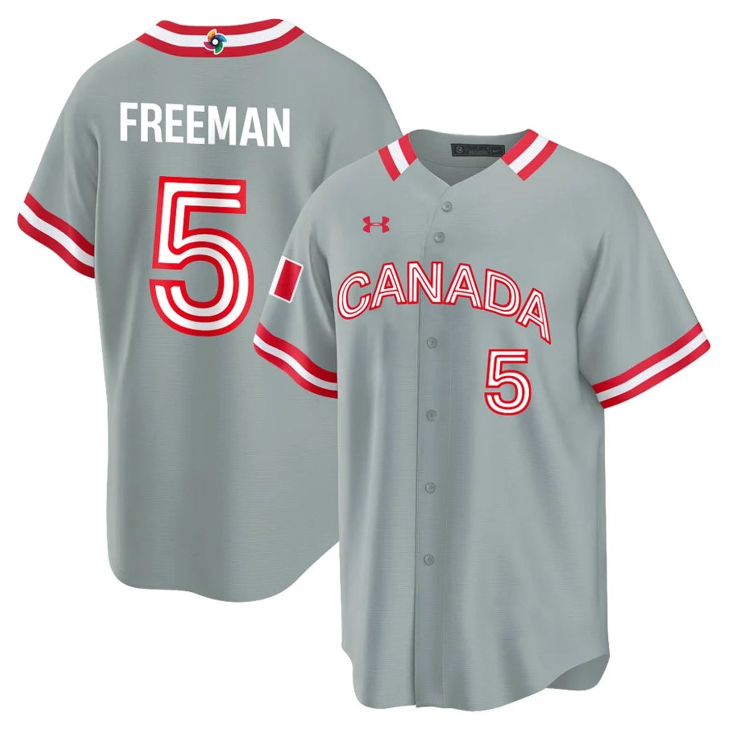 WBC Freddie Freeman Canada 5 Jersey