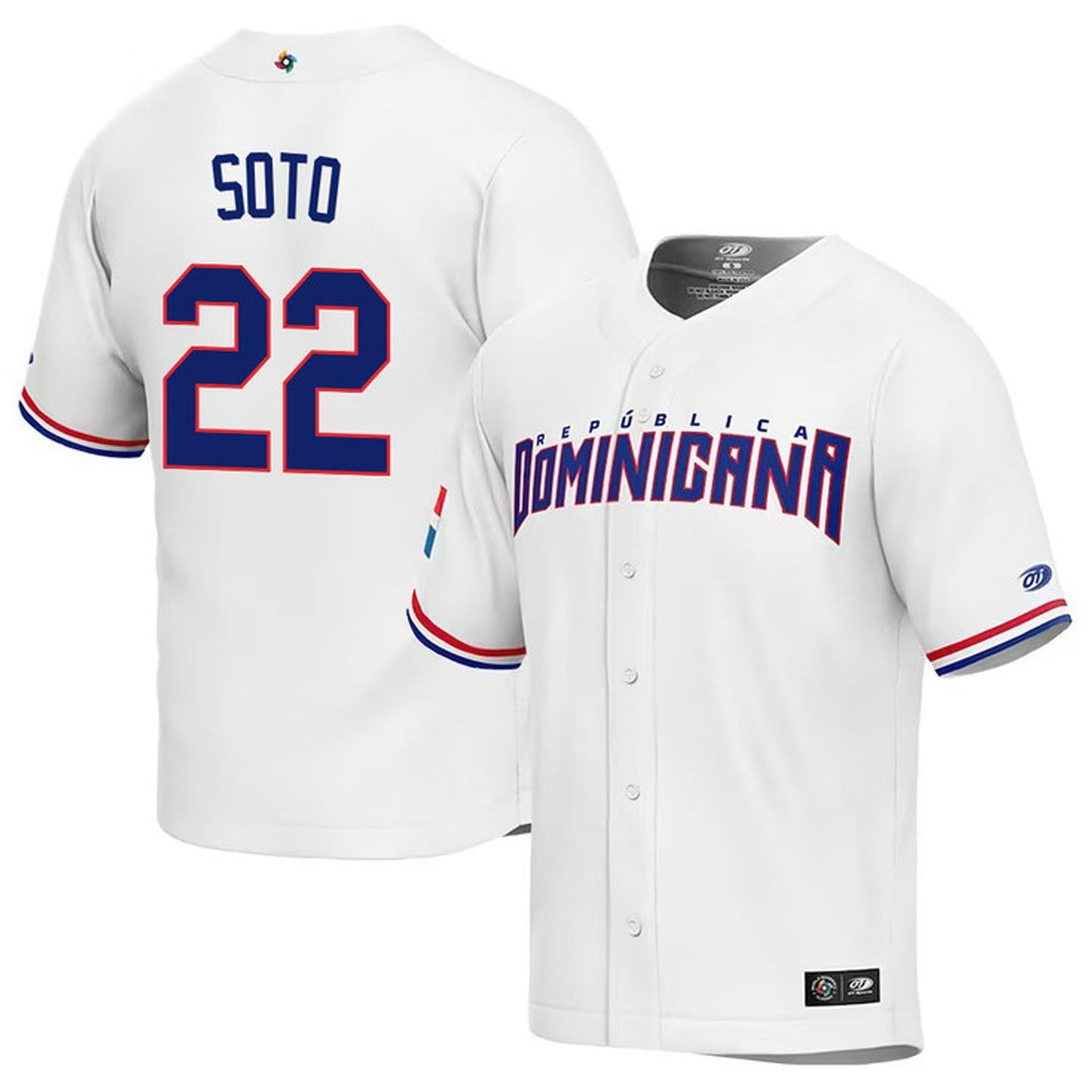 WBC Juan Soto Dominican Republic 22 Jersey