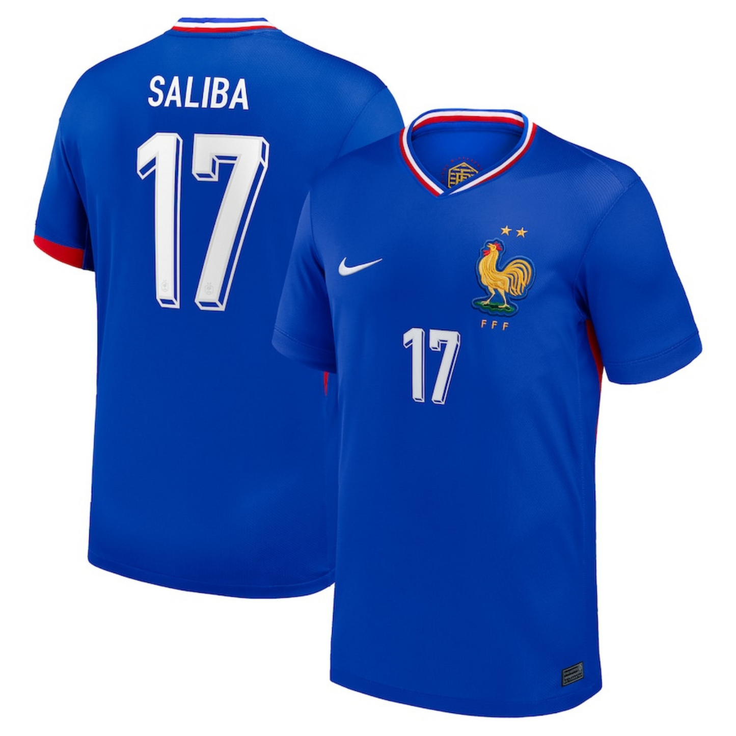 William Saliba France 17 FIFA World Cup Jersey