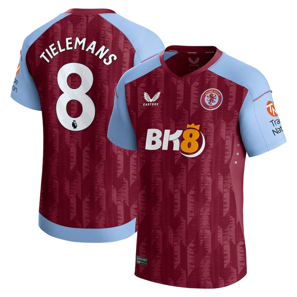 Youri Tielemans Aston Villa 8 jersey