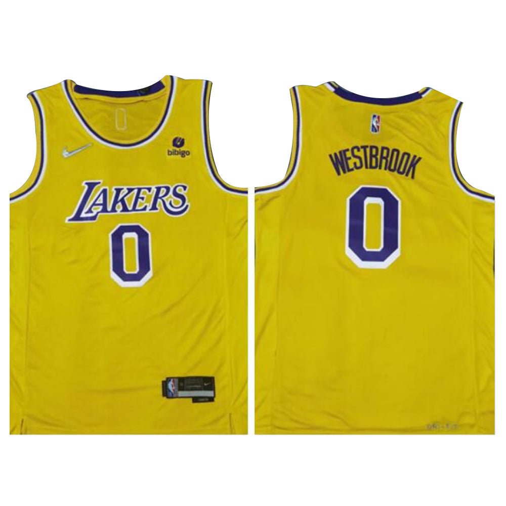 NBA Russel Westbrook Los Angeles Lakers 0 Jersey