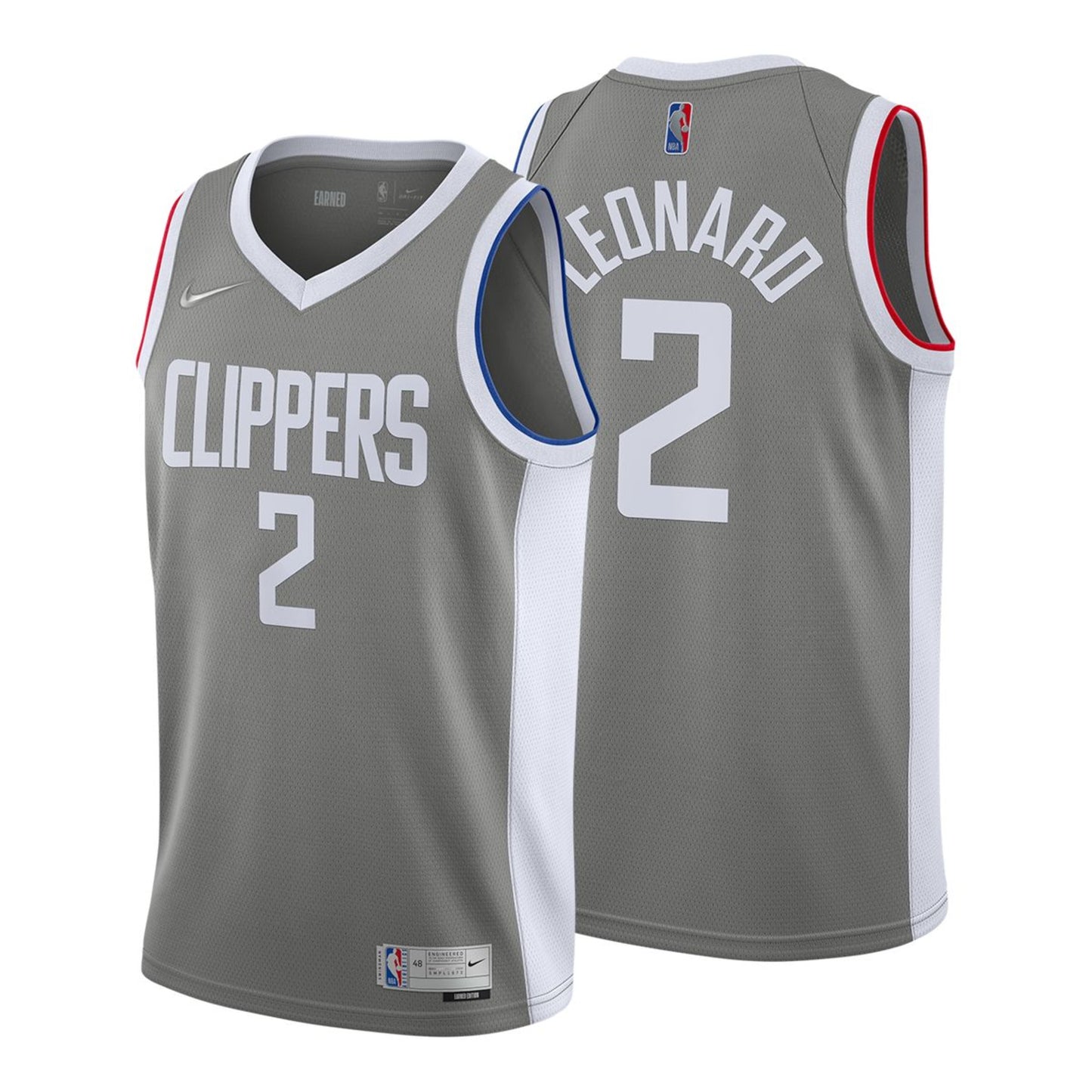 NBA Kawhi Leonard Los Angeles Clippers 2 Jersey