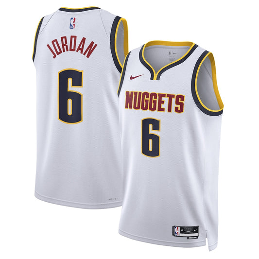 NBA Deandre Jordan Denver Nuggets 6 Jersey