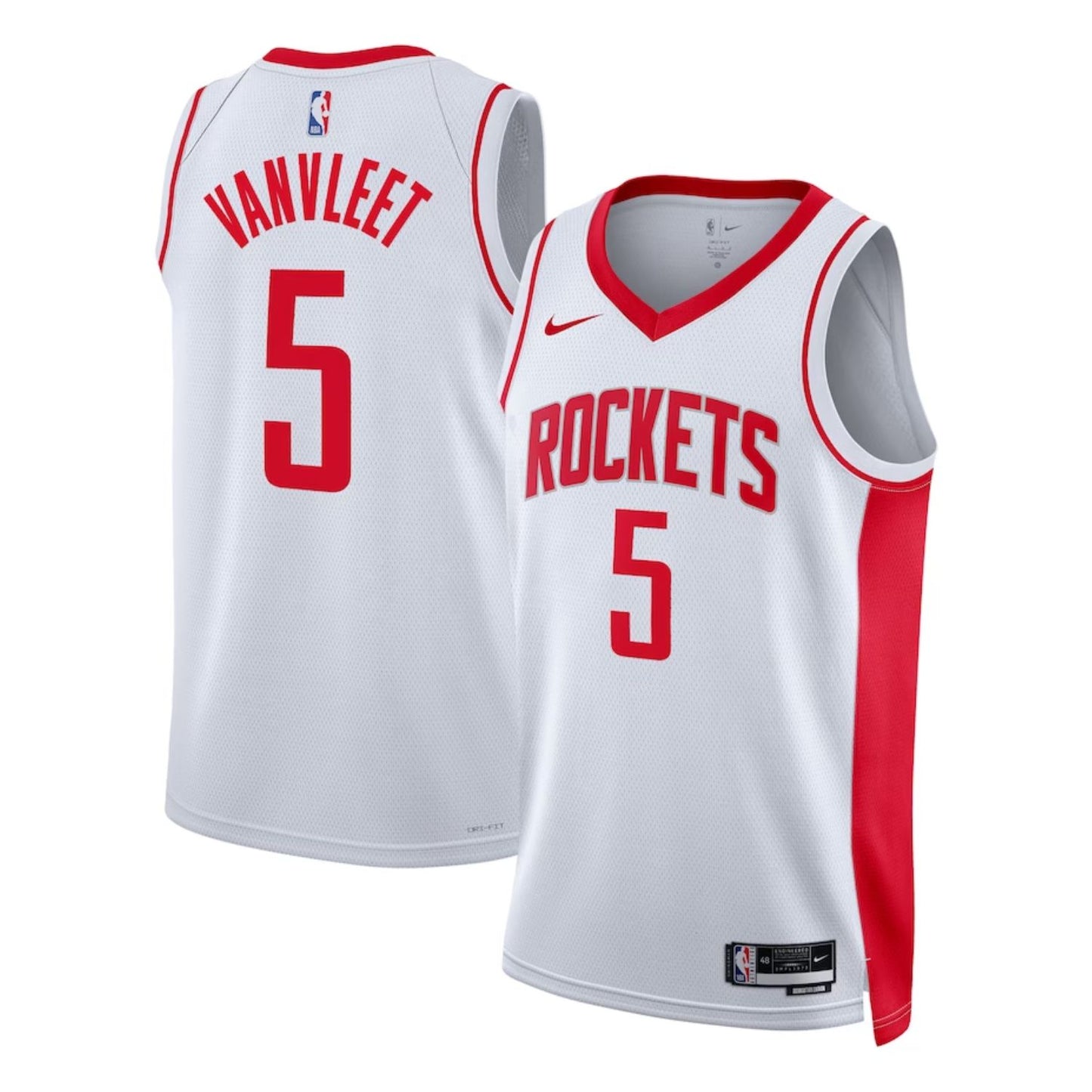 NBA Fred VanVleet Houston Rockets 5 Jersey