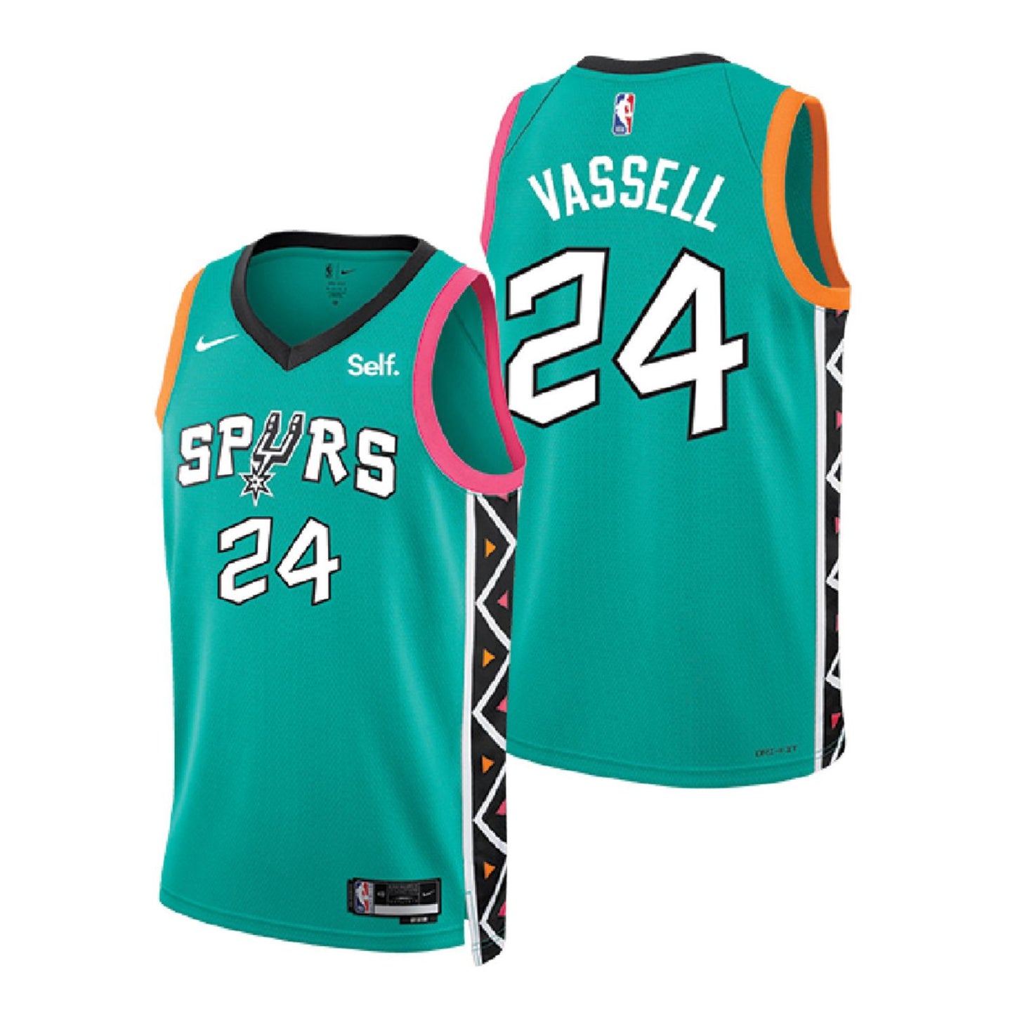 NBA Devin Vassell San Antonio Spurs 24 Jersey