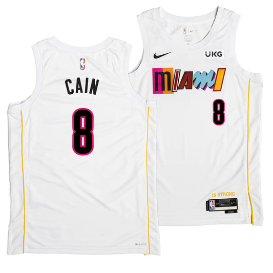 NBA Jamal Cain Miami Heat 8 Jersey