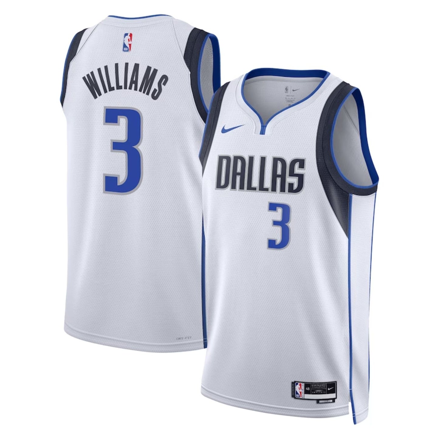 NBA Grant Williams Dallas Mavericks 3 Jersey