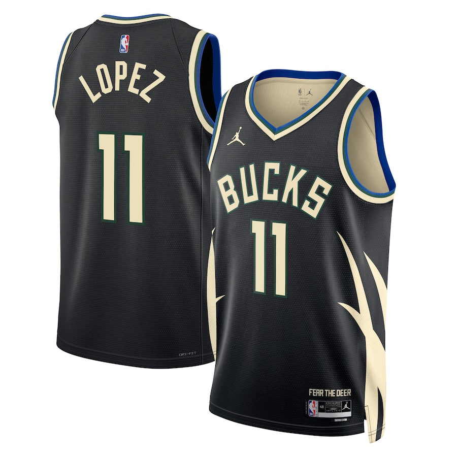 NBA Brook Lopez Milwaukee Bucks 11 Jersey