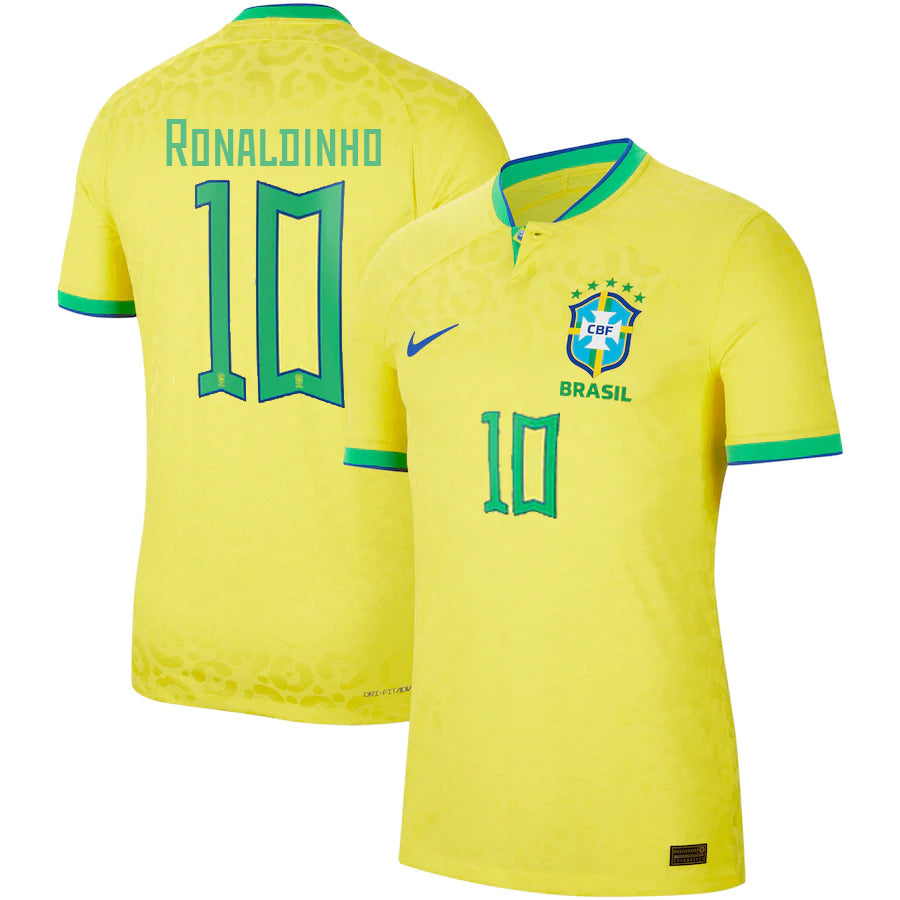 Ronaldinho Brazil 10 Jersey