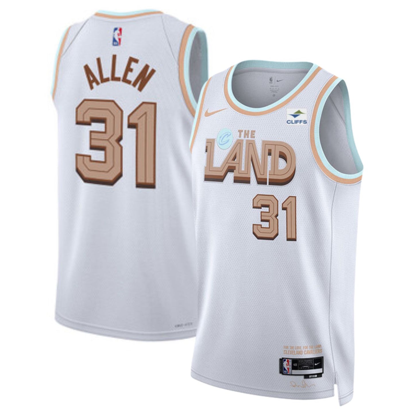 NBA Jarrett Allen Cleveland Caveliers 31 Jersey