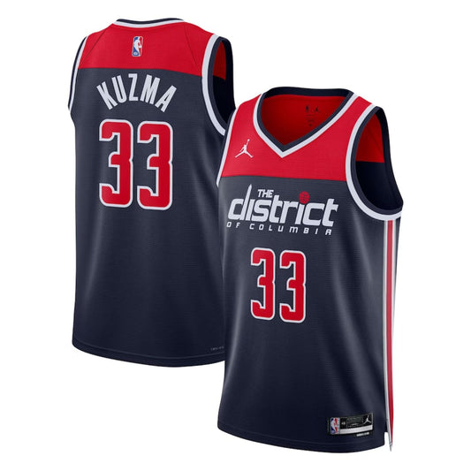 NBA Kyle Kuzma Washington Wizards 33 Jersey