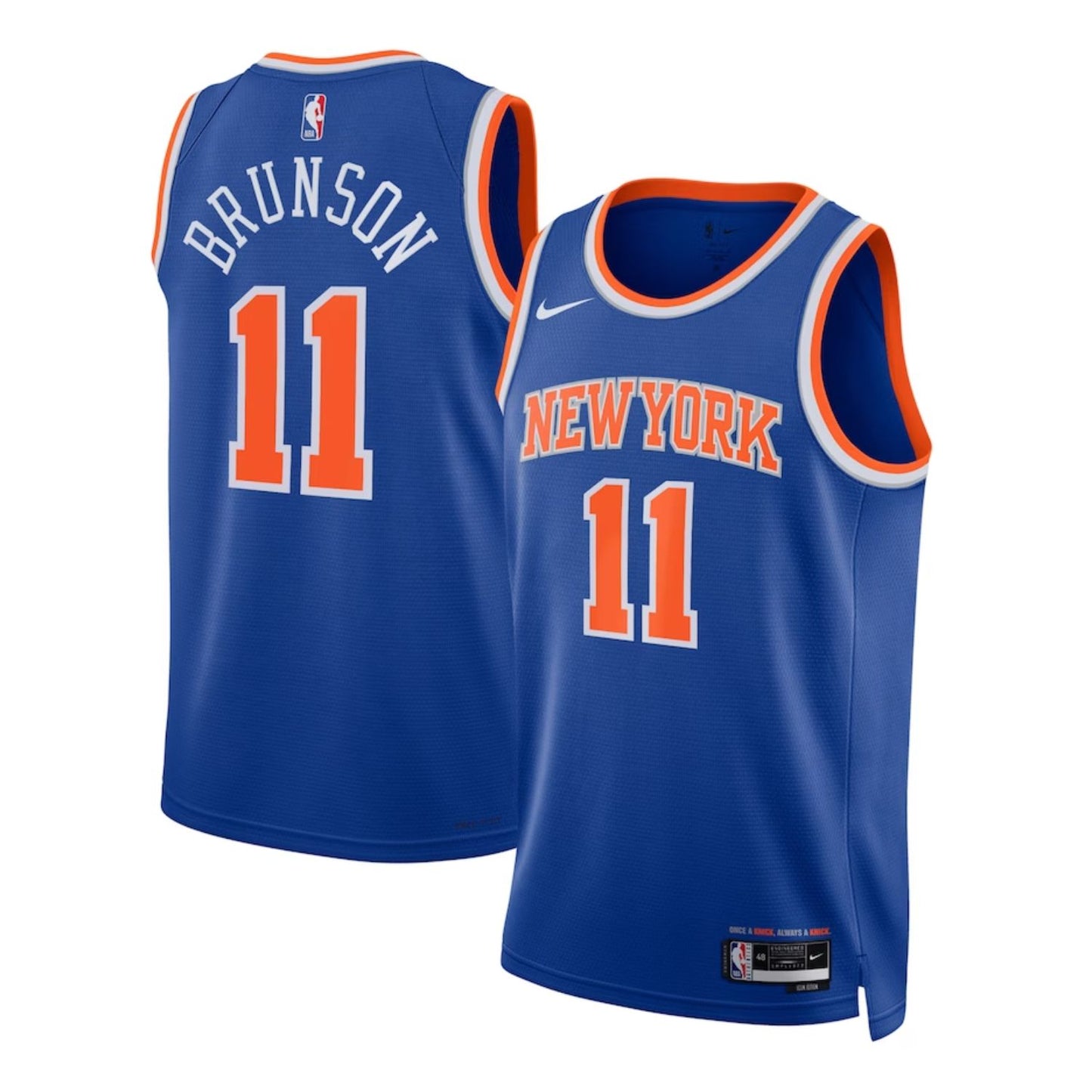 NBA Jalen Brunson New York Knicks 11 Jersey