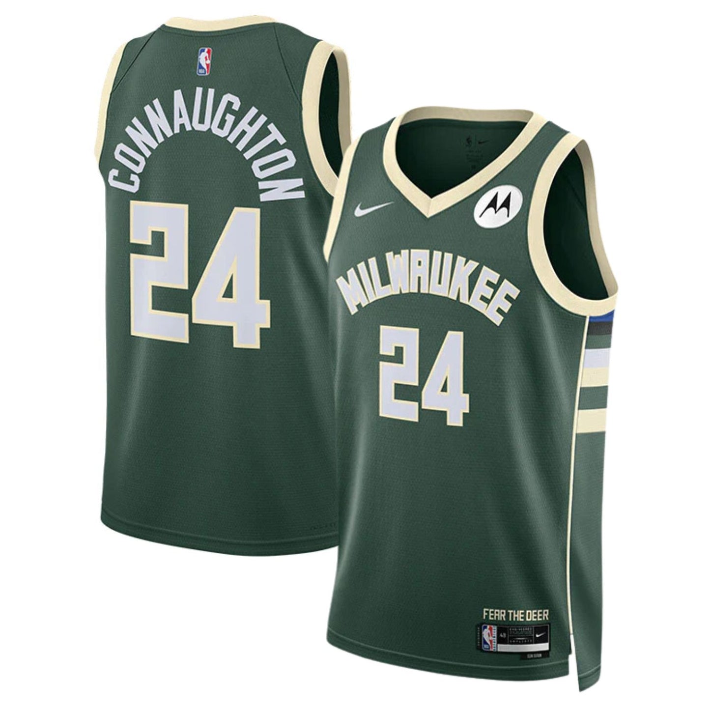 NBA Pat Connaughton Milwaukee Bucks 24 Jersey