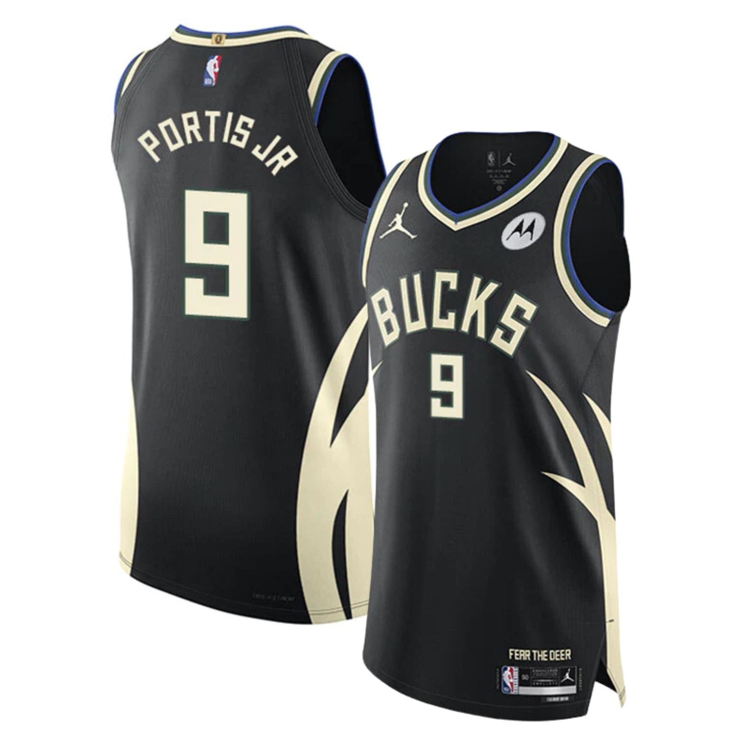 NBA Bobby Portis Jr Milwaukee Bucks 9 Jersey