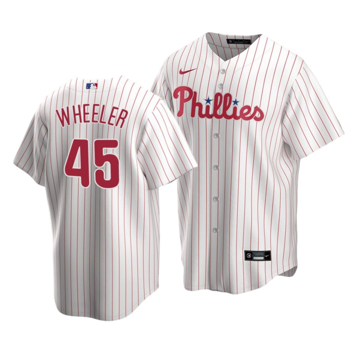 MLB Philadelphia Phillies Zack Wheeler 45 Jersey