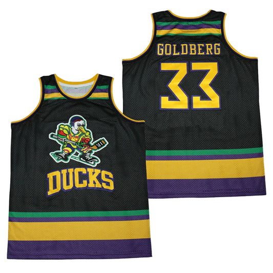 Greg Goldberg #33 Mighty Ducks Jersey