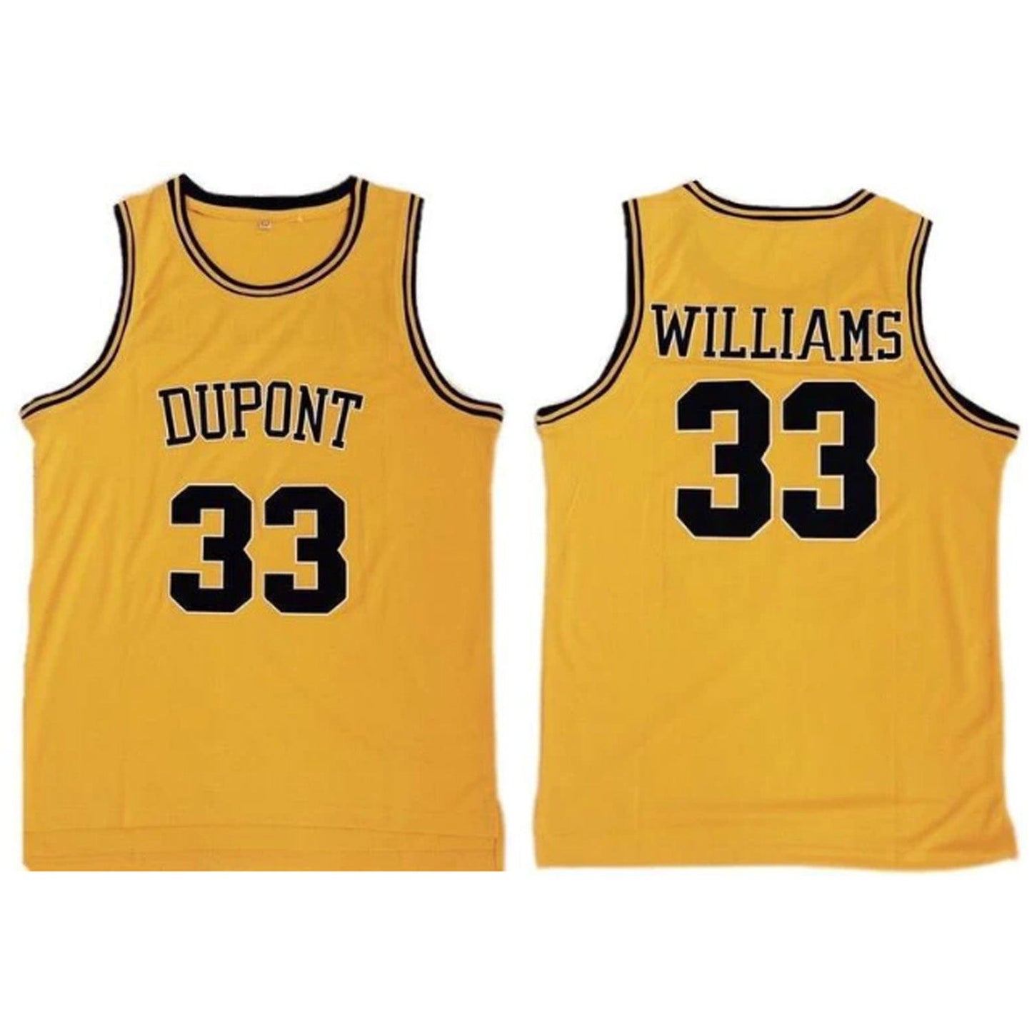 Jason Williams Dunpont High School 33 Jersey