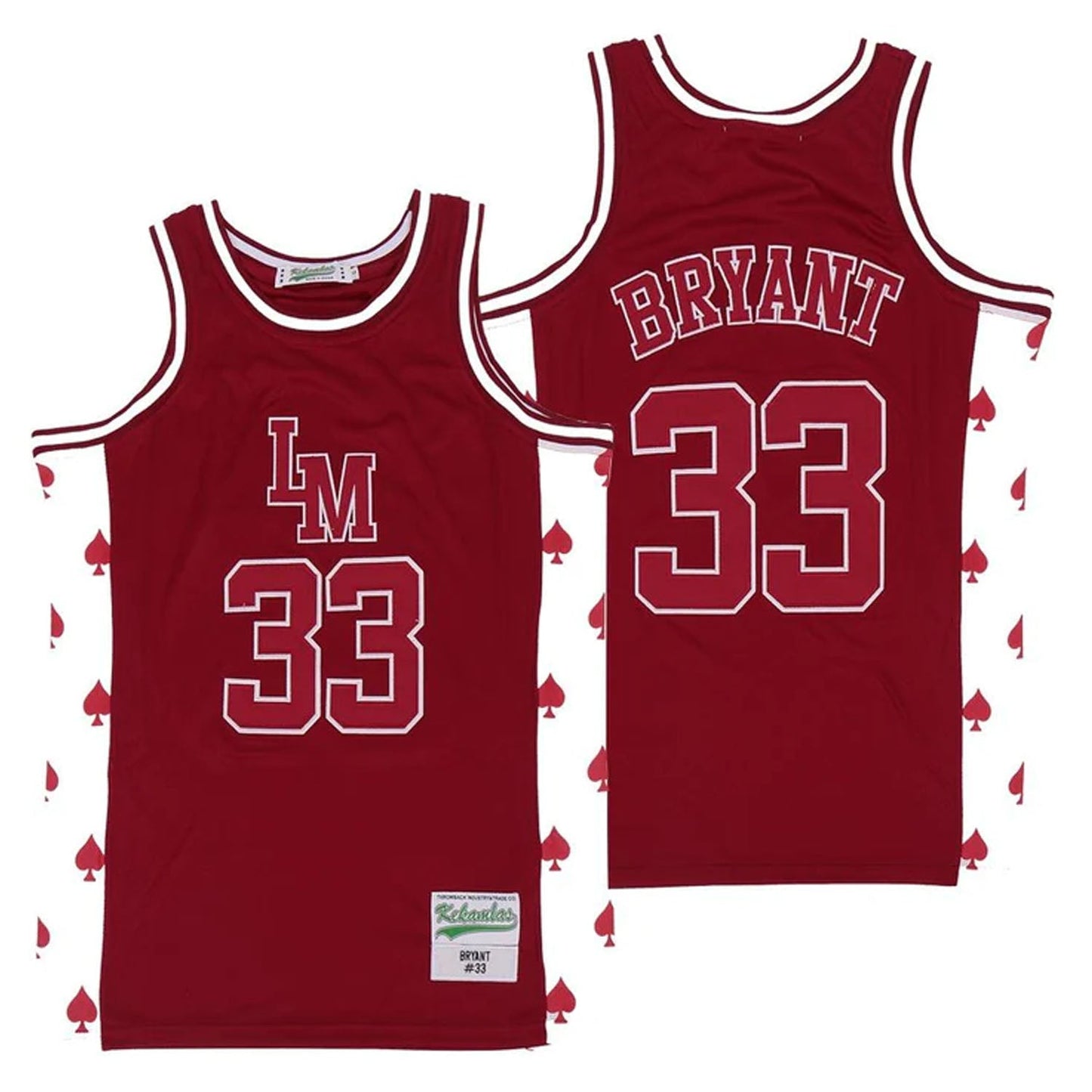 Kobe Bryant #33 Lower Merion Spades High School Jersey