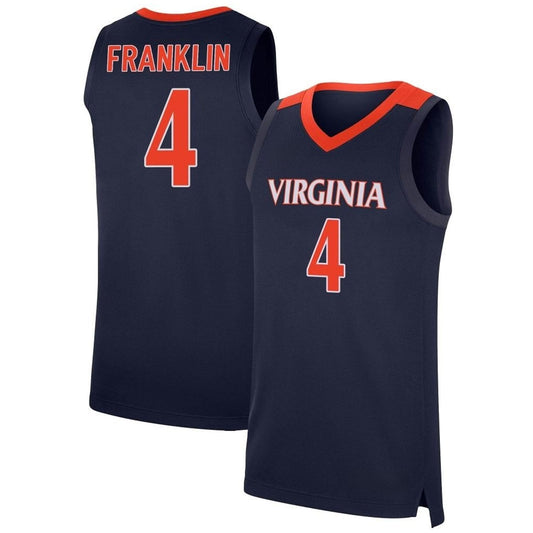 NCAAB Armaan Franklin Virginia Cavaliers 4 Jersey