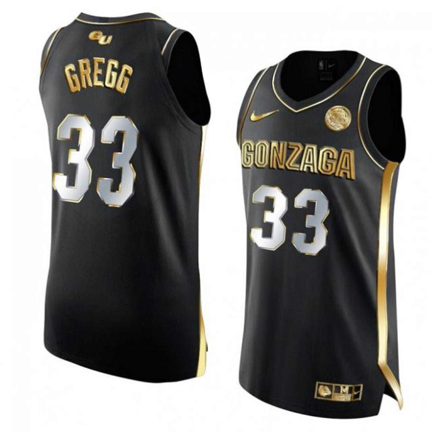 NCAAB Ben Gregg Gonzaga Bulldogs 33 Jersey