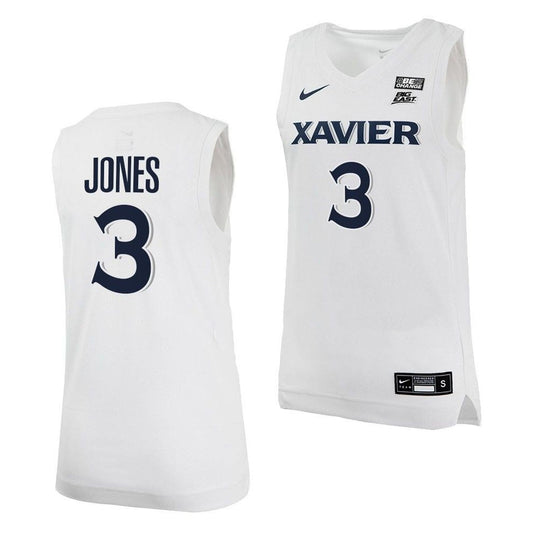 NCAAB Colby Jones Xavier Musketeers 3 Jersey