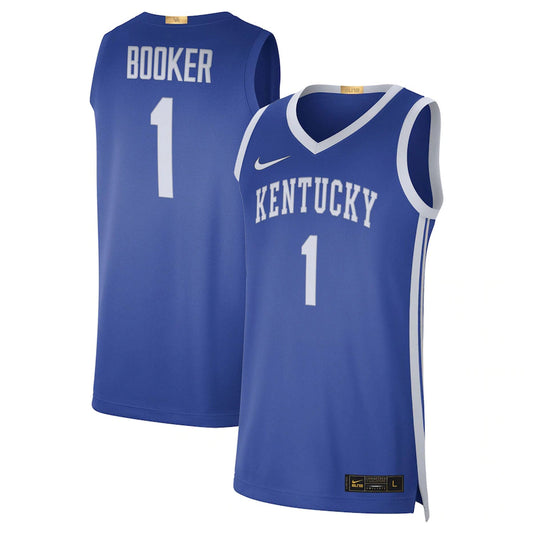 NCAAB Devin Booker Kentucky Wildcats 1 Jersey