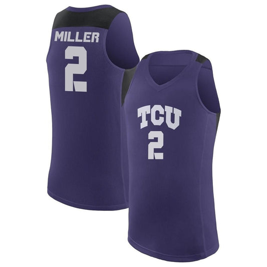 NCAAB Emanuel Miller TCU Horned Frogs 2 Jersey