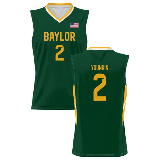 NCAAB Jake Younkin Baylor Bears 2 Jersey