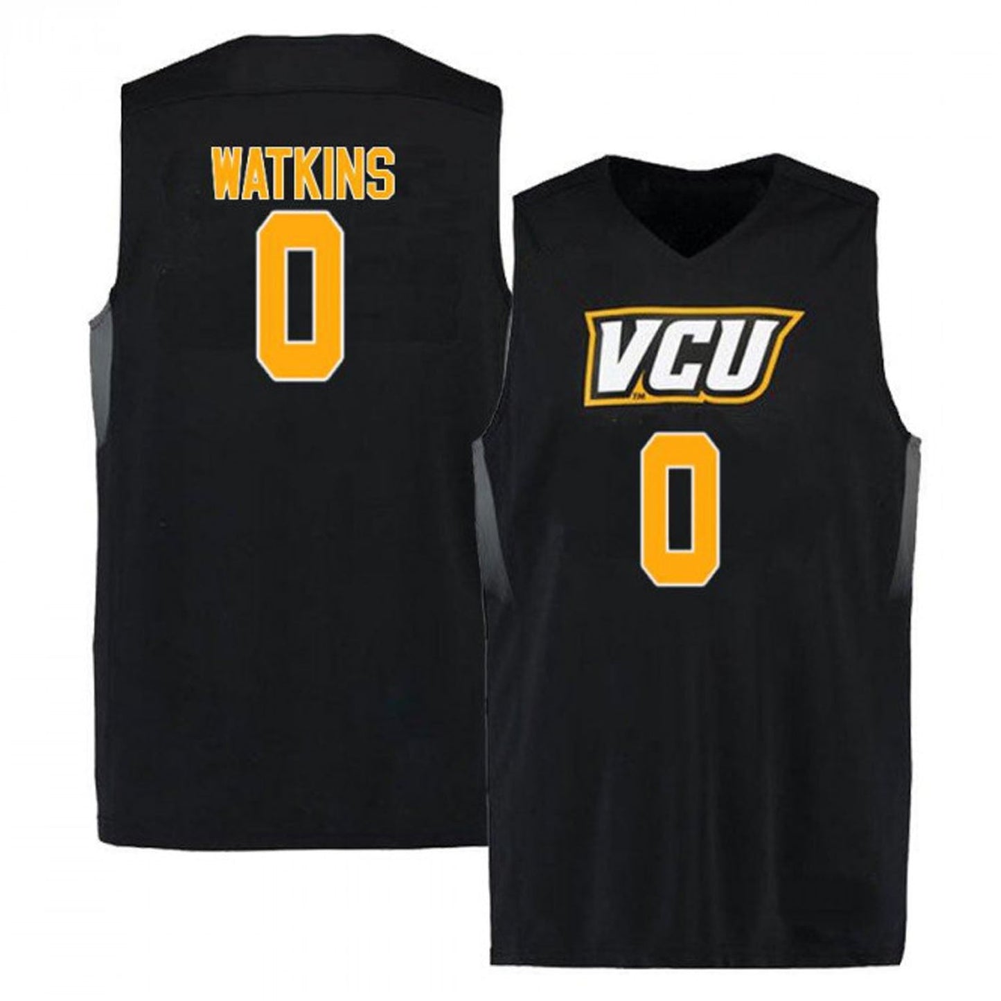 NCAAB Jamir Watkins VCU Rams 0 Jersey