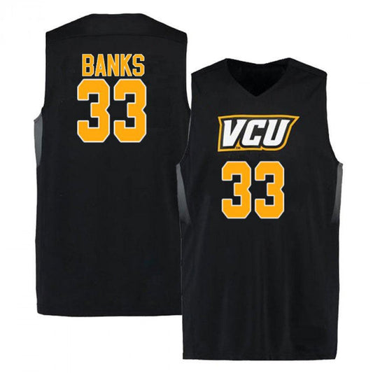 NCAAB Josh Banks VCU Rams 33 Jersey