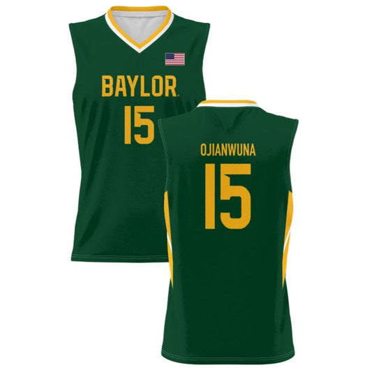 NCAAB Josh Ojianwuana Baylor Bears 15 Jersey