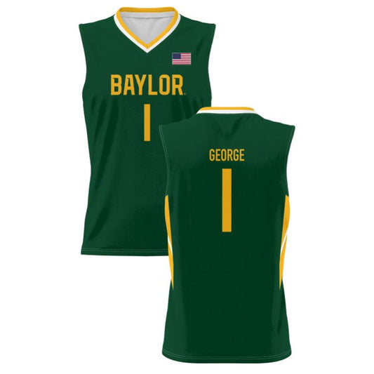 NCAAB Keyonte George Baylor Bears 1 Jersey