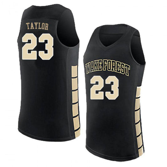 NCAAB Lucas Taylor Wake Forest Demon Deacons 23 Jersey