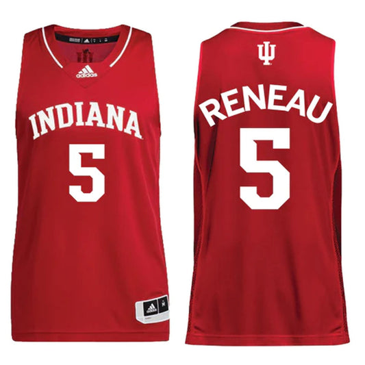 NCAAB Malik Reneau Indiana Hoosiers 5 Jersey