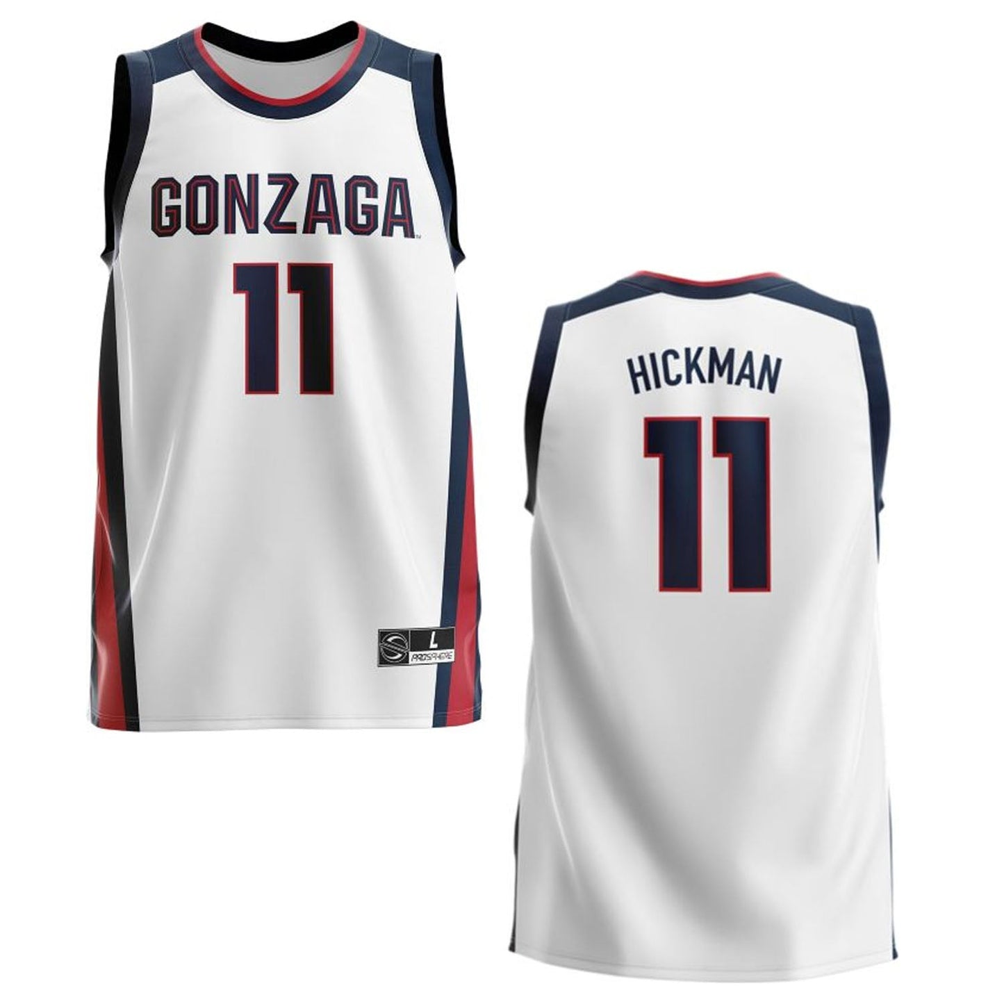 NCAAB Nolan Hickman Gonzaga Bulldogs 11 Jersey