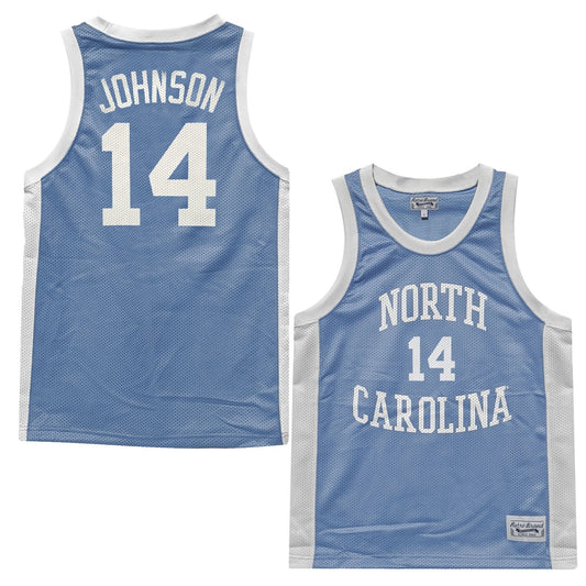 NCAAB Puff Johnson North Carolina Tar Heels 14 Jersey