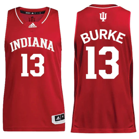 NCAAB Shaan Burke Indiana Hoosiers 13 Jersey