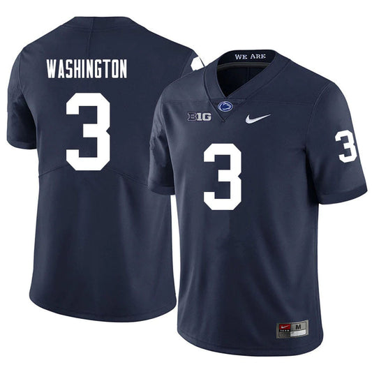 NCAAF Parker Washington Penn State Nittany Lions 3 Jersey