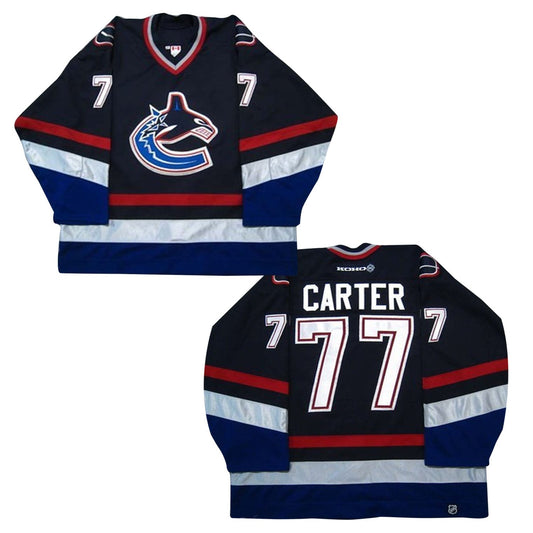 NHL Anson Carter Vancouver Canucks 77 Jersey