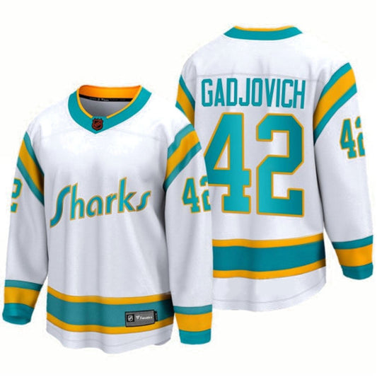 NHL Jonah Gadjovich San Jose Shark 42 Jersey