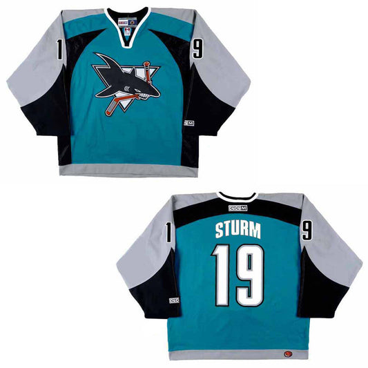 NHL Marco Sturm San Jose Sharks 19 Jersey