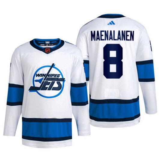 NHL Saku Maenalanen Winnipeg Jets 8 Jersey