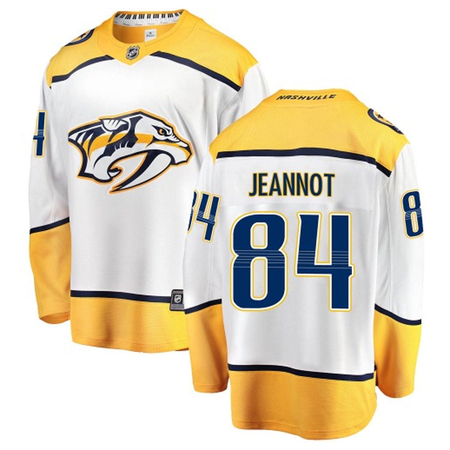 NHL Tanner Jeannot Nashville Predators 84 Jersey