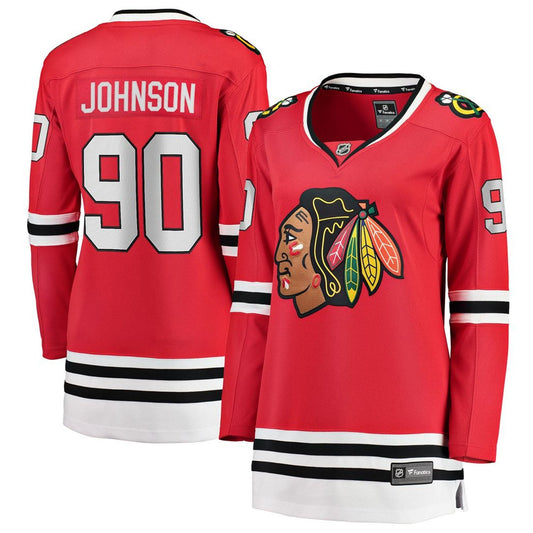 NHL Tyler Johnson Chicago Blackhawks 90 Jersey